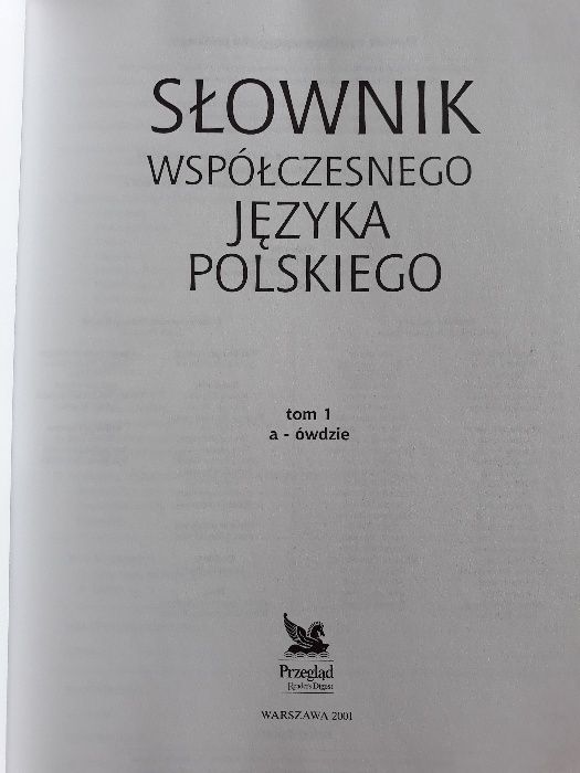 Słownik współczesnego języka polskiego, t. I-II