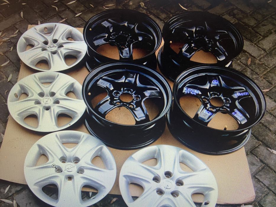 Felgi 16 opel strukturalne 5x110 ET39 kołpaki
