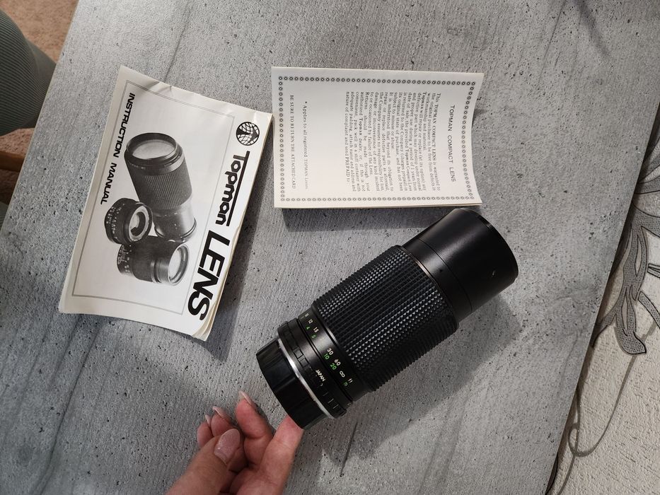 об'єктив Topman ONE-TOUCH ZOOM WITH MACRO FOCUSING MC 802M 80-200mm F4