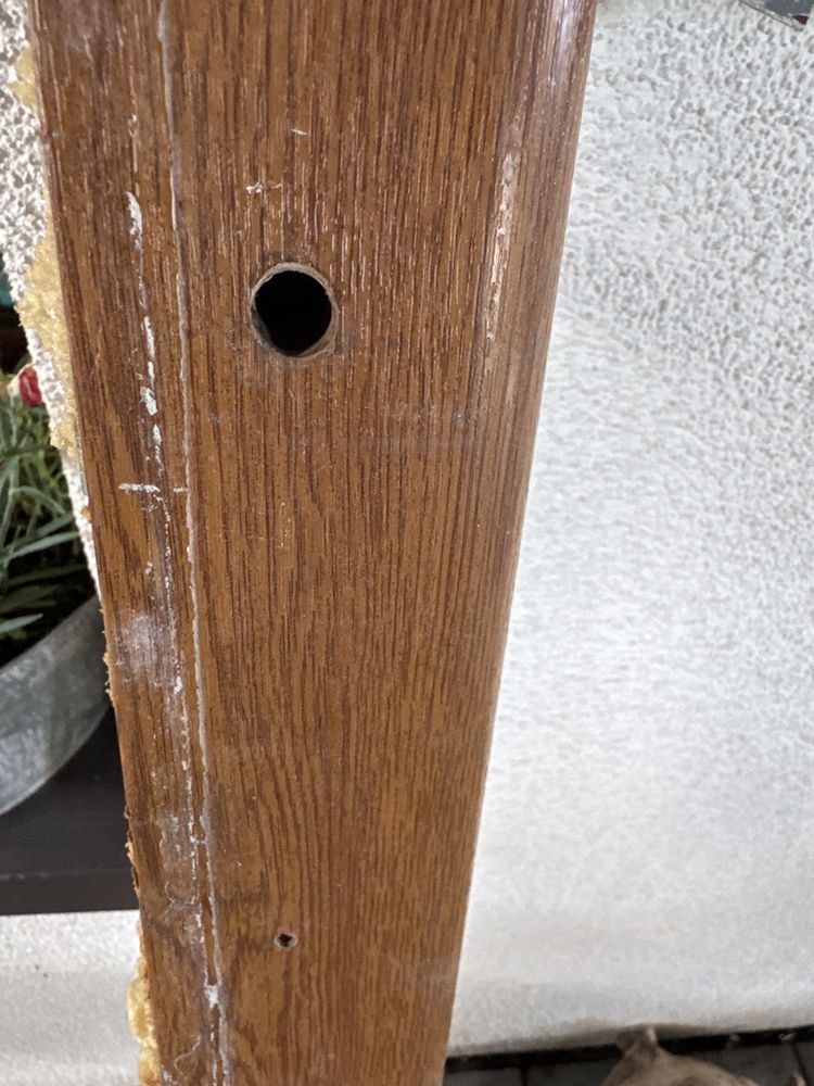 Okno zloty dąb 120/120 z roletą