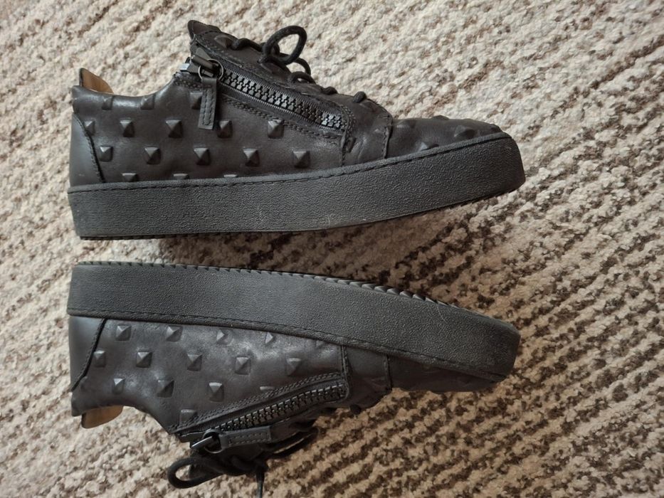 Skórzane sneakersy męskie Giuseppe Zanotti