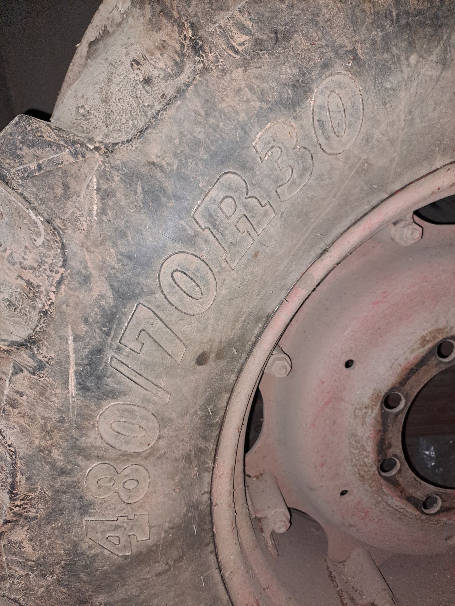 2 jantes e pneus 480/70R30