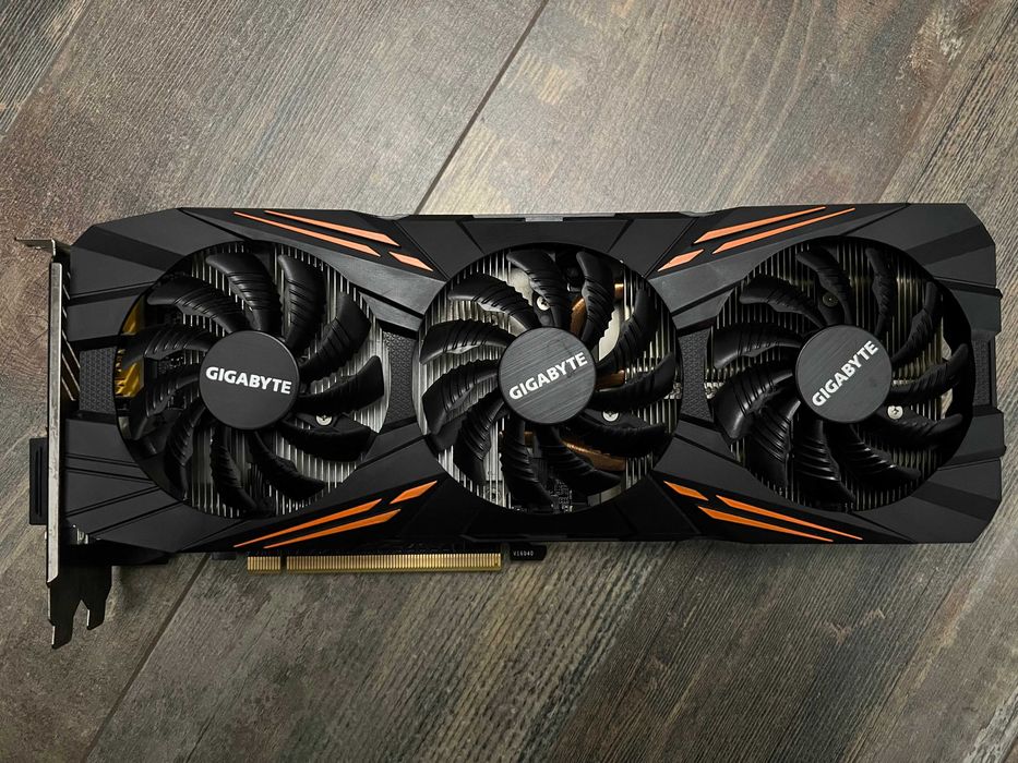 (143$) Видеокарта 8Gb GTX 1080 GIGABYTE GAMING (+Гарантия)