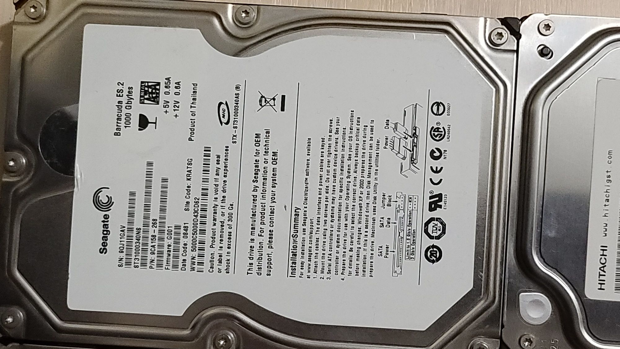 HDD жорсткий диск WD 500гб