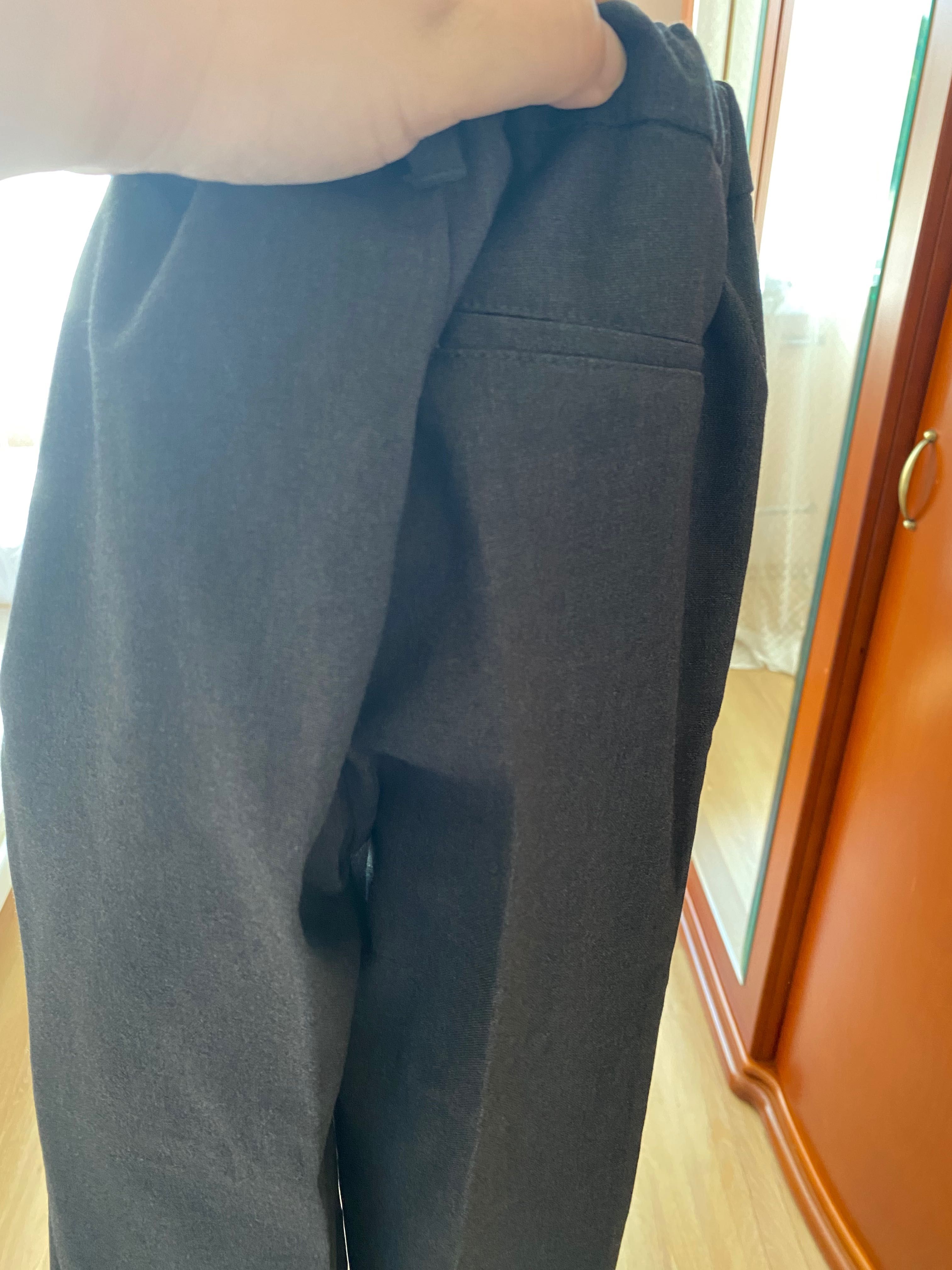 Spodnie eleganckie szare H&M 128 cm!