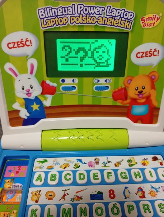 Laptop edukacyjny interaktywny Smily Play polsko-angielski dla dzieci