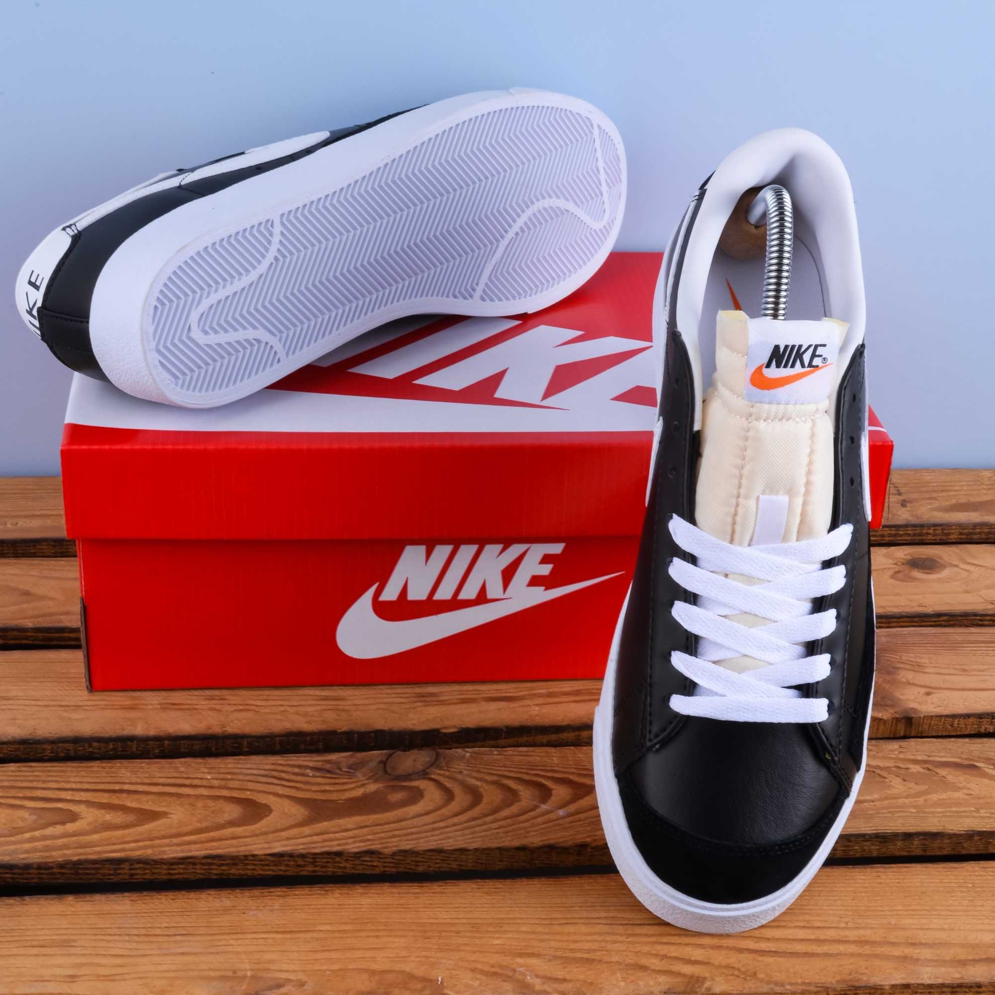 (1749) Чоловічі Кросівки Nike blazer чорні (41-45) найк найки