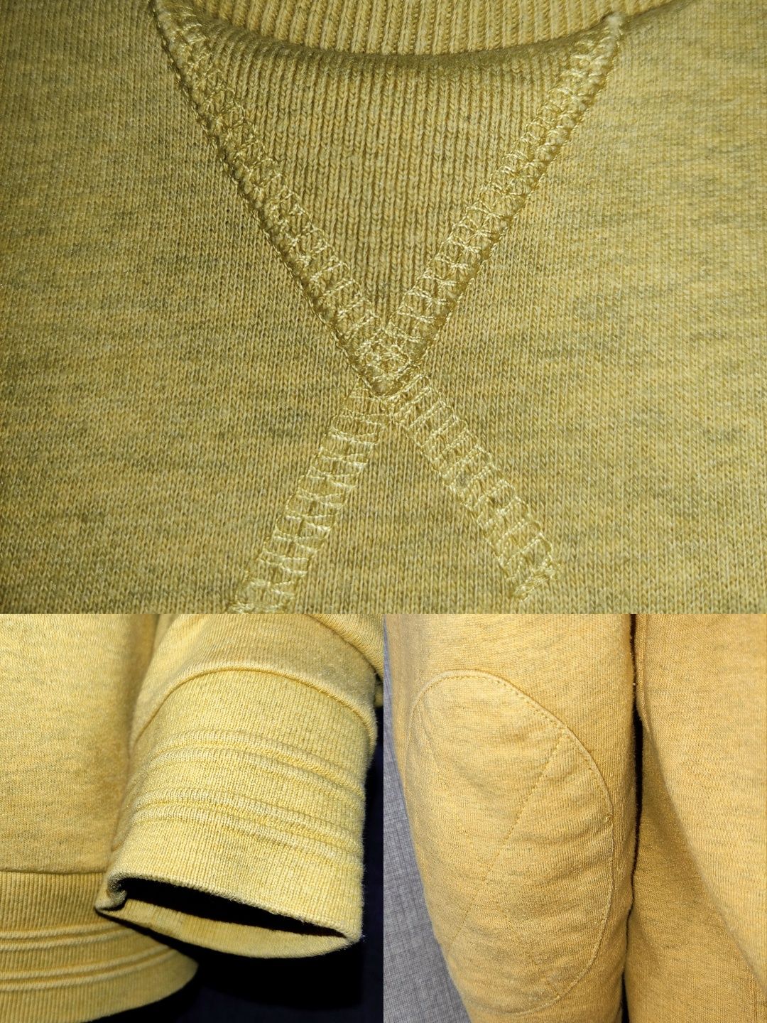 Хлопковая толстовка жовта бавовняна кофта котон свитер светр Burton