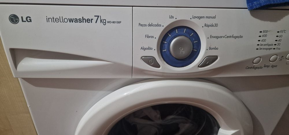 Maquina lavar roupa LG inteliwash