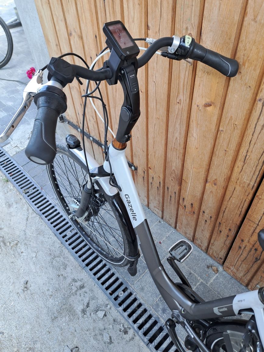 ZADBANY Rower Elektryczny Gazelle Orange C7+ Panasonic M 49