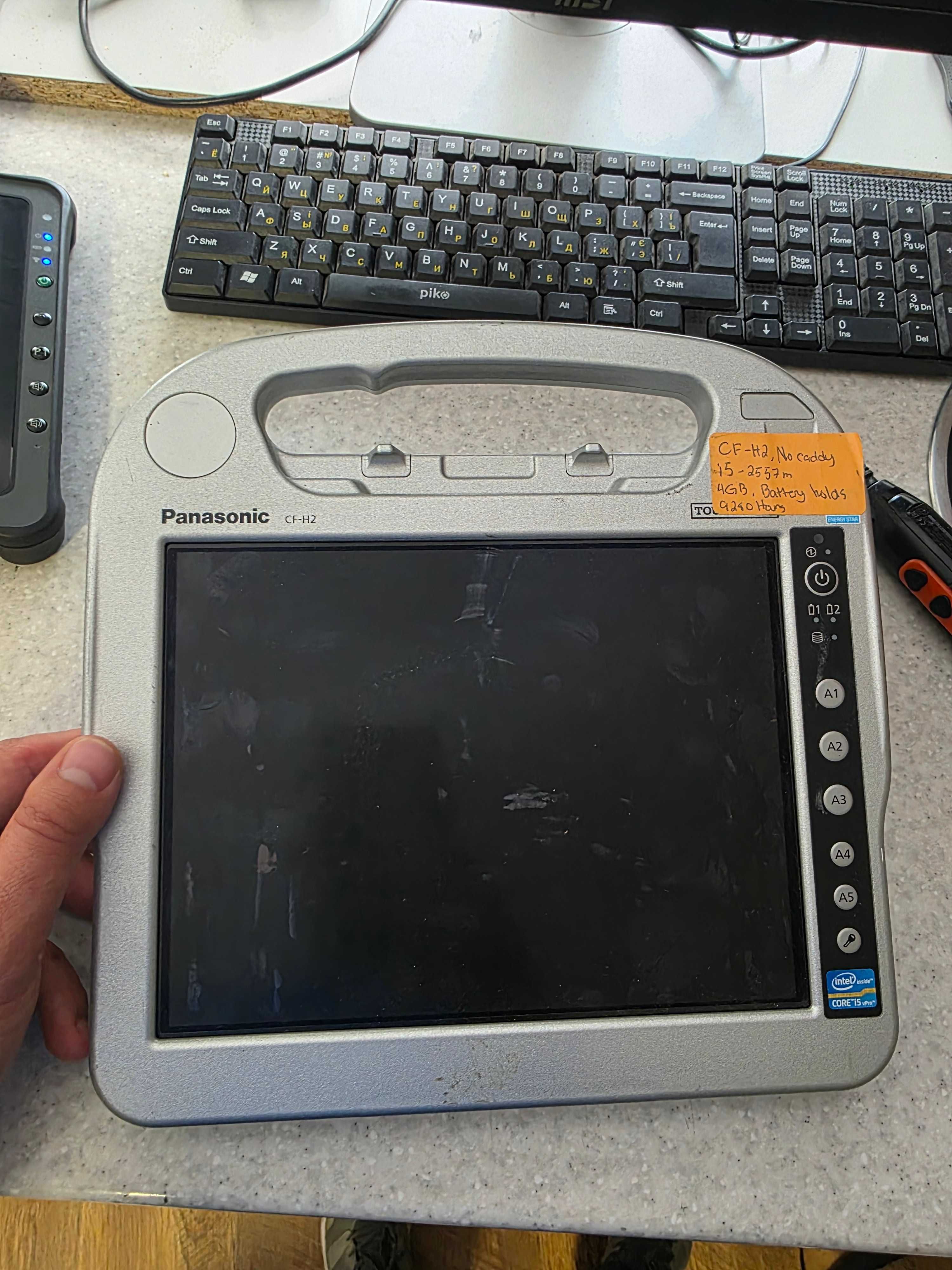 НЕ комплектний захищений планшет Panasonic CF-H2 (i5-2557M)