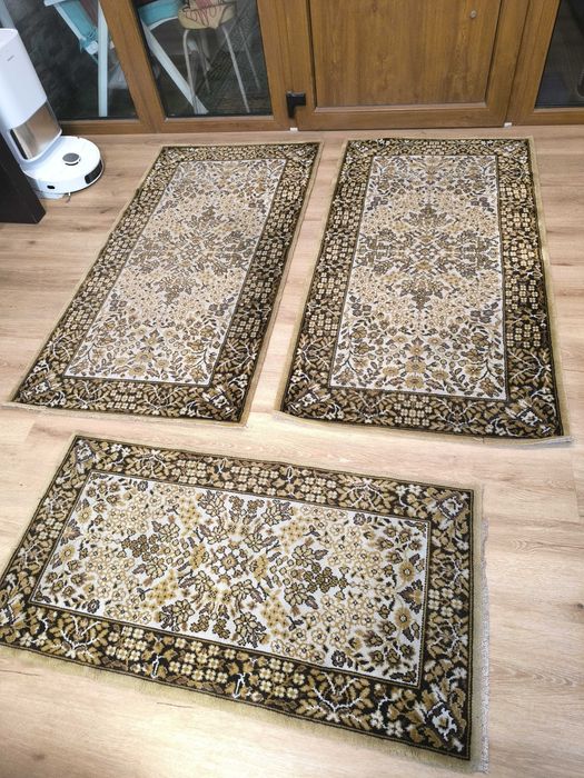 Conjunto de 3 Tapetes Persa Kashmiri