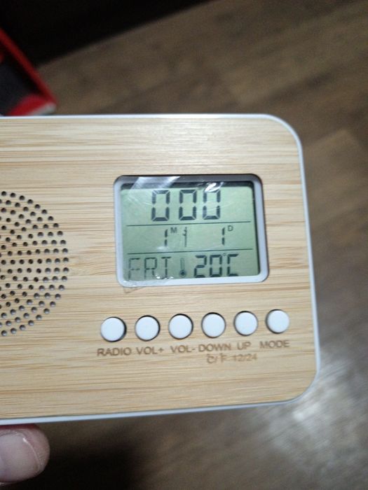 Новое мини радио FM с блютузом