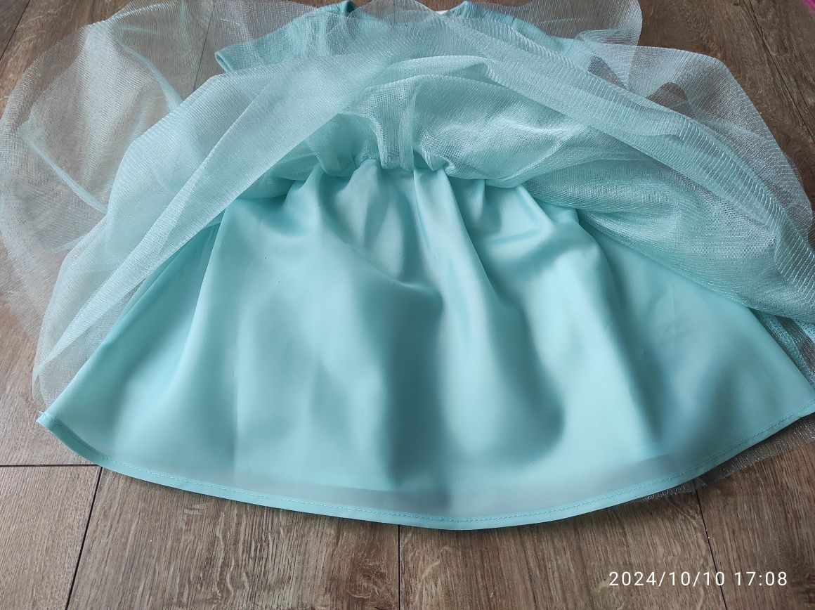 Sukienka dziewczęca 98 104 sukienka tiulowa 98 104 sukienka elegancka