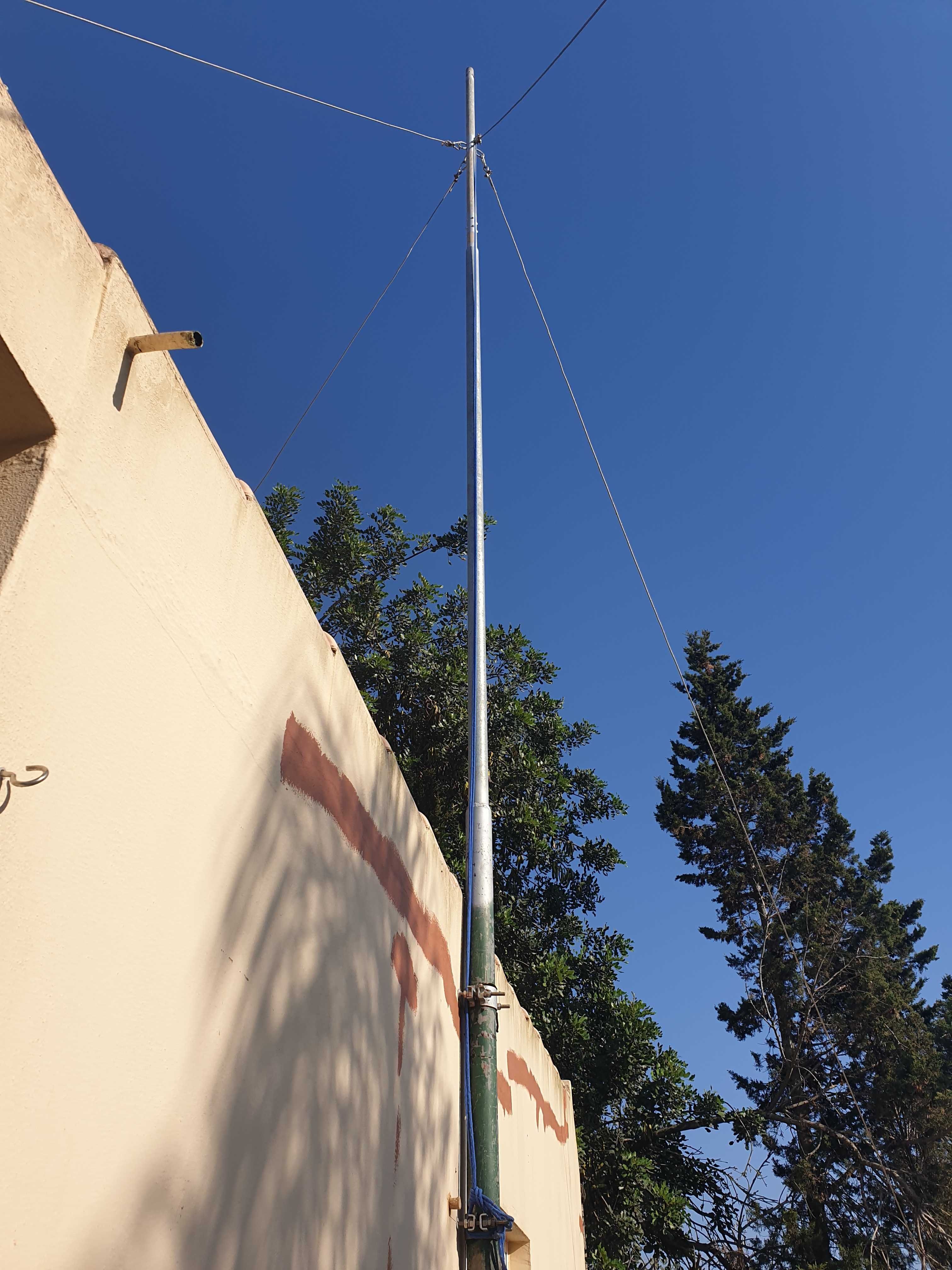 Poste Torre para gerador eólico