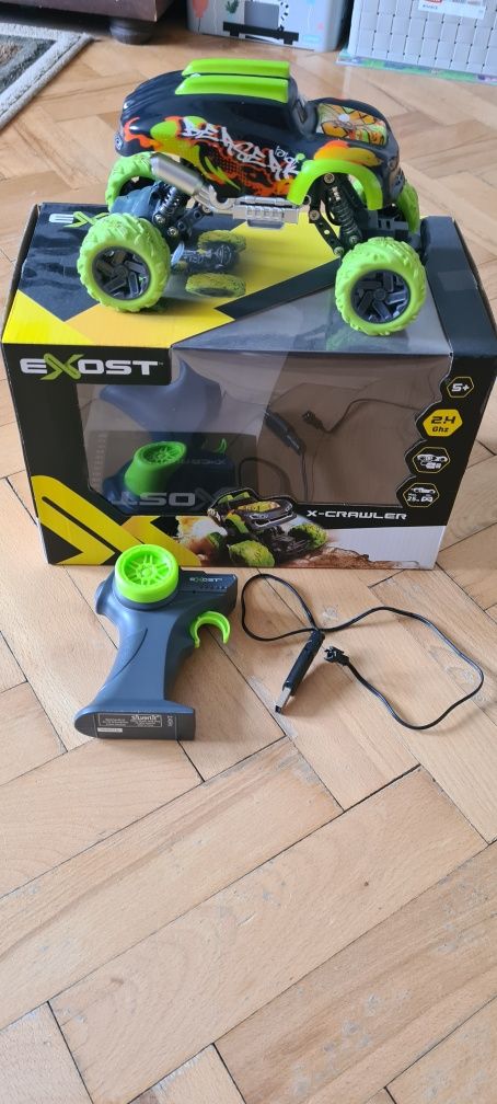 Auto sterowane Exost X-CRAWLER uszkodzone