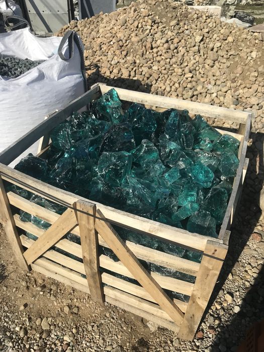 Szkło Wulkaniczne Kamień do Ogrodu Kamień Ogrodowy Gabionowe Lawa Żwir