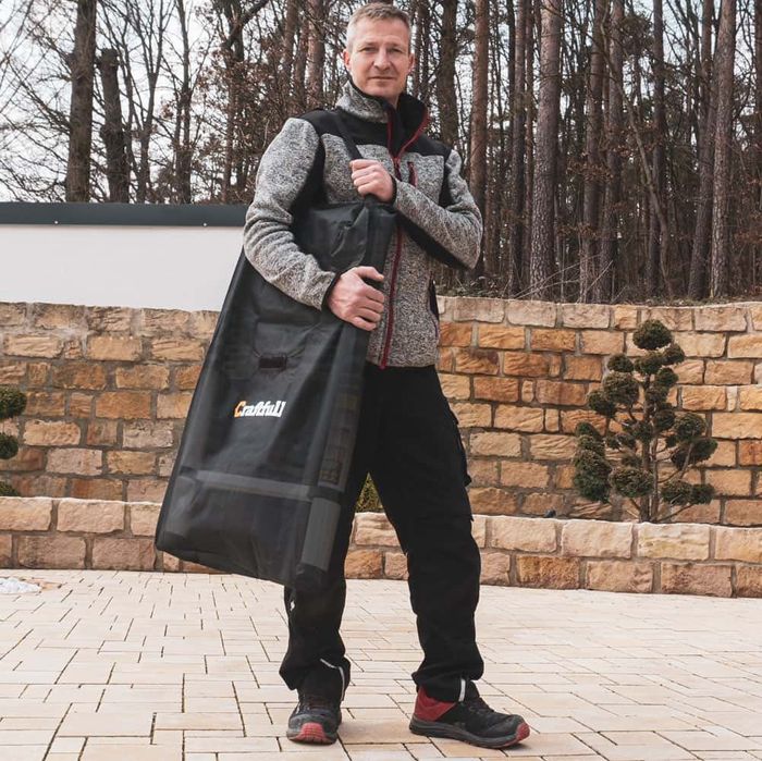 Craftfull aluminiowa drabina teleskopowa funkcją cichego domykania hit