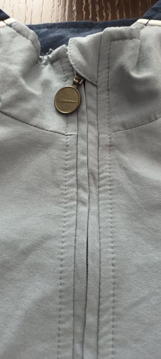 Casaco Nike azul e cinzento