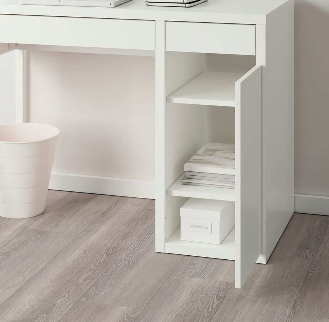Secretária branca IKEA (Micke) 105x50 cm