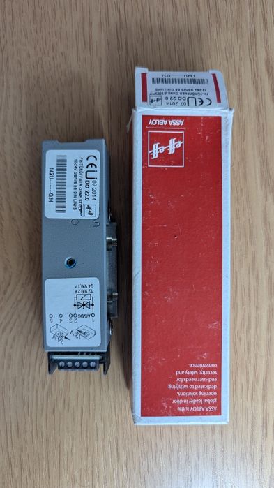 Nowy elektrozaczep EffEff Assa Abloy 142U Q34 drzwi przeciwpożarowe