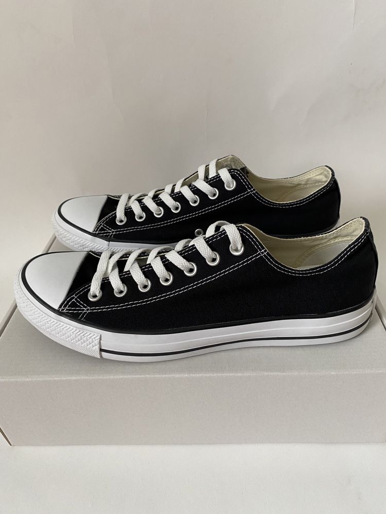 Кеди Converse All Star низькі чоловічі текстильні чорні
