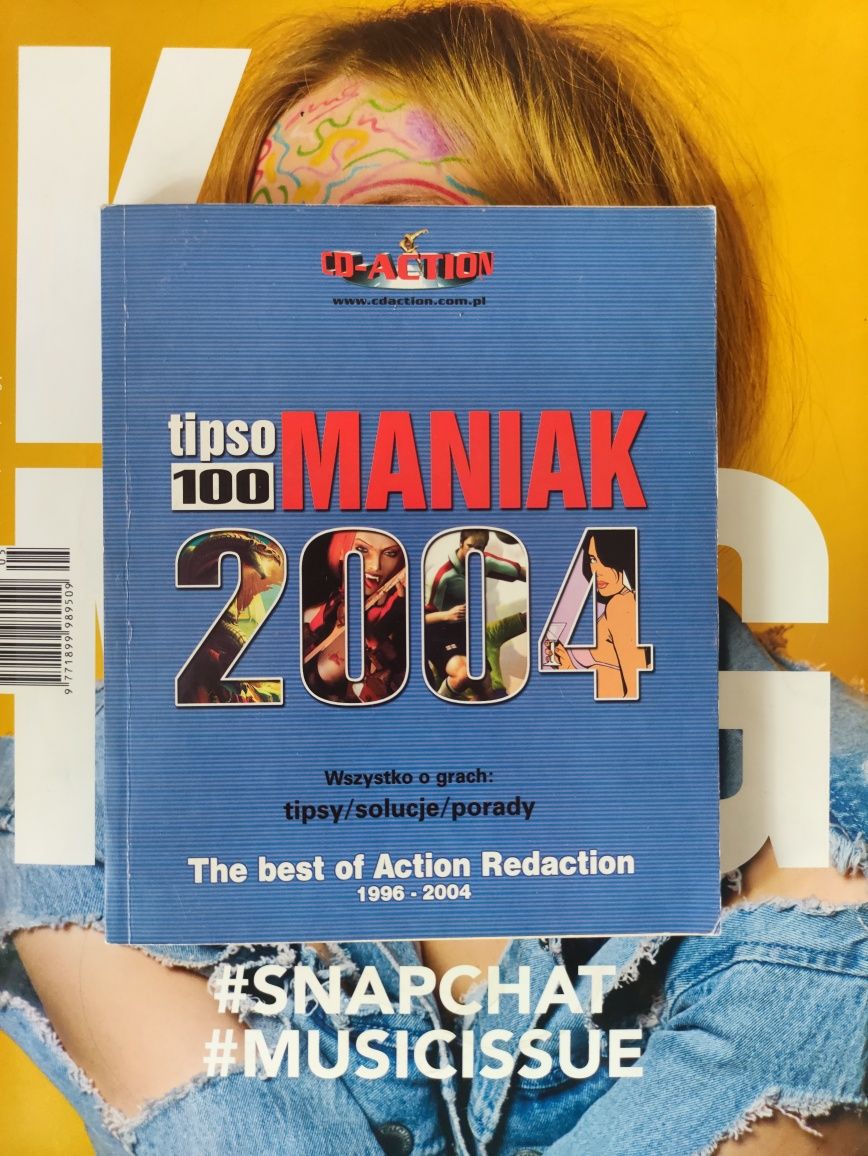 CD-Action Tipsomaniak najlepsze listy/teksty '94-04 retro gaming