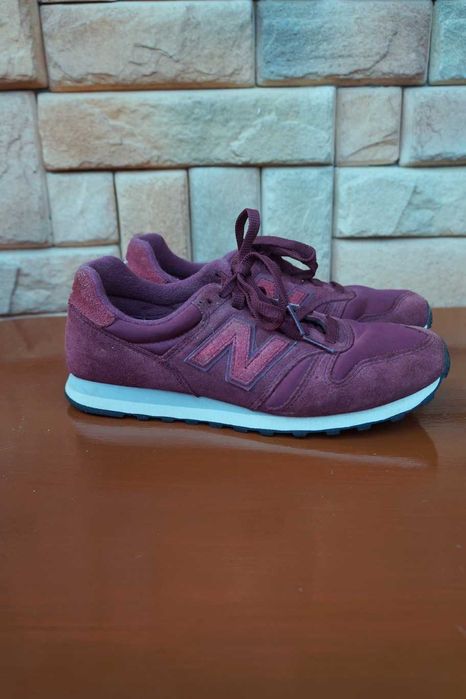 Sneakersy New Balance 373 bordo - 38