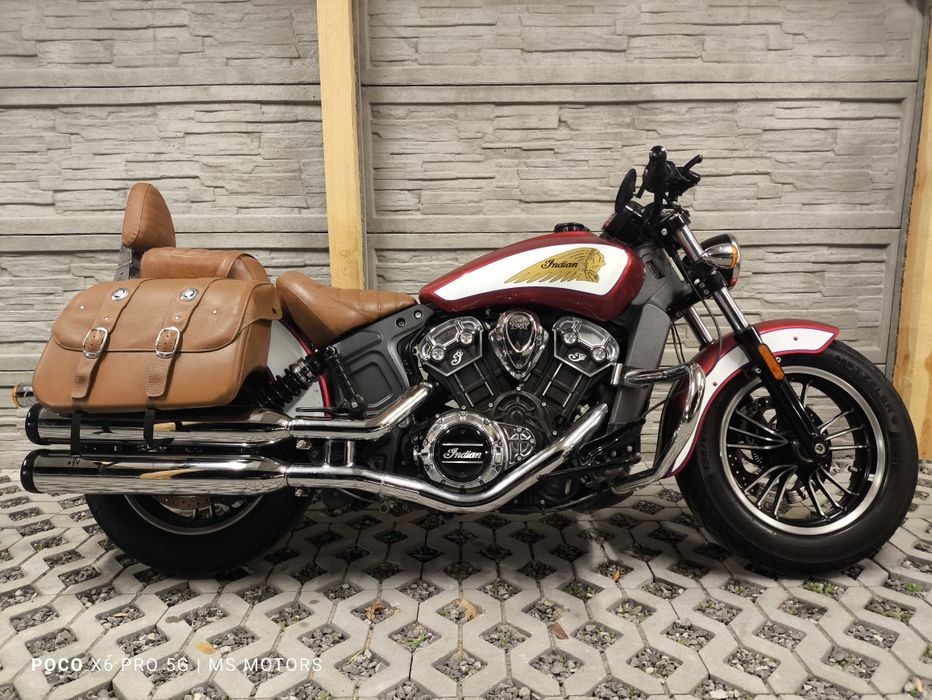 Indian Scout bobber 2019 rok jak nowy idealny