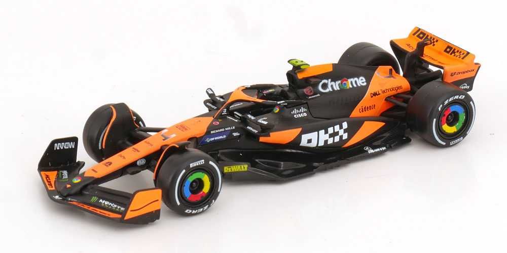 Burago 1/43 - F1 2024 - McLaren + Alpine + Red Bull