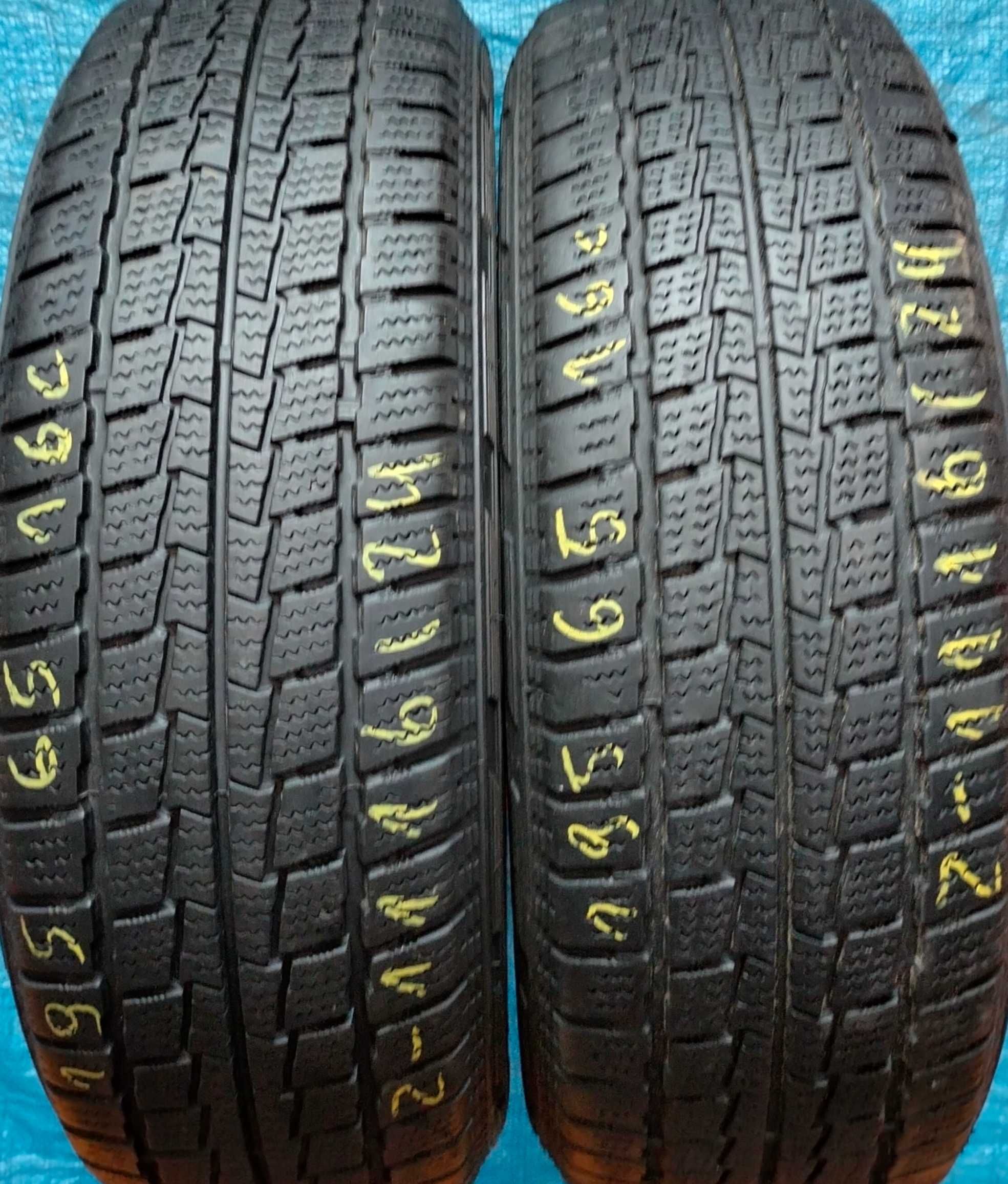 195/65r16C (Z1116/24)006 RW06 Winter HANKOOK ZIMOWE 2szt 6mm