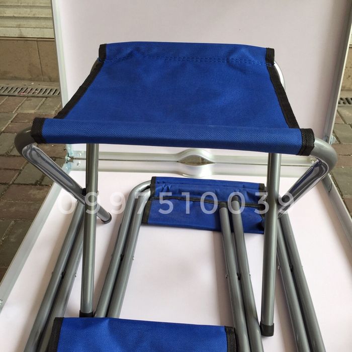 Стол для пикника УСИЛЕННЫЙ + 4 стула. Раскладной Столик и 4 стула