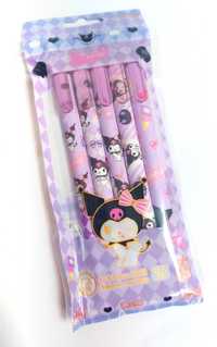 Zestaw długopisów żelowych szkoła 5 szt. Kuromi Hello Kitty