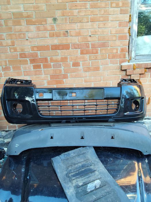 Бампер передній fiat scudo