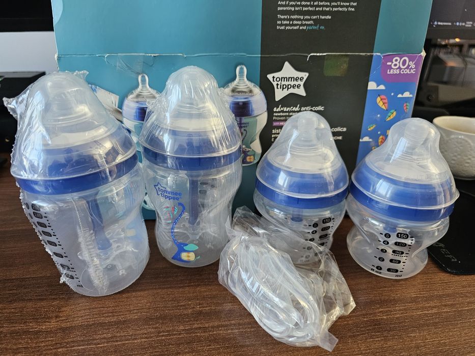Butelki antykolkowe Tommee Tippee advanced anti-colic 4 butelki zestaw