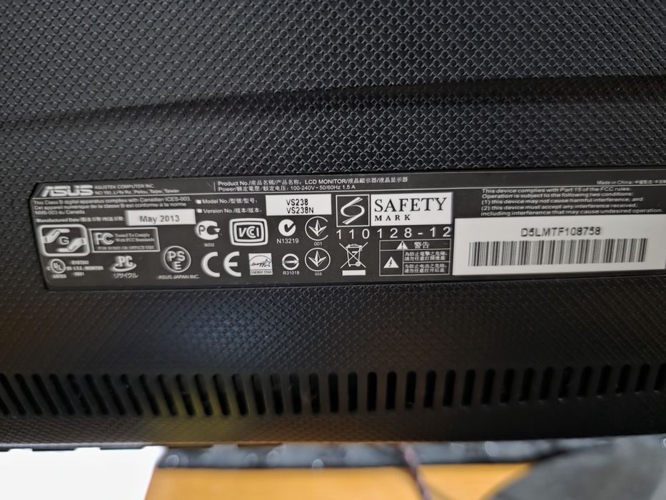 Monitor Asus LED 23" FHD