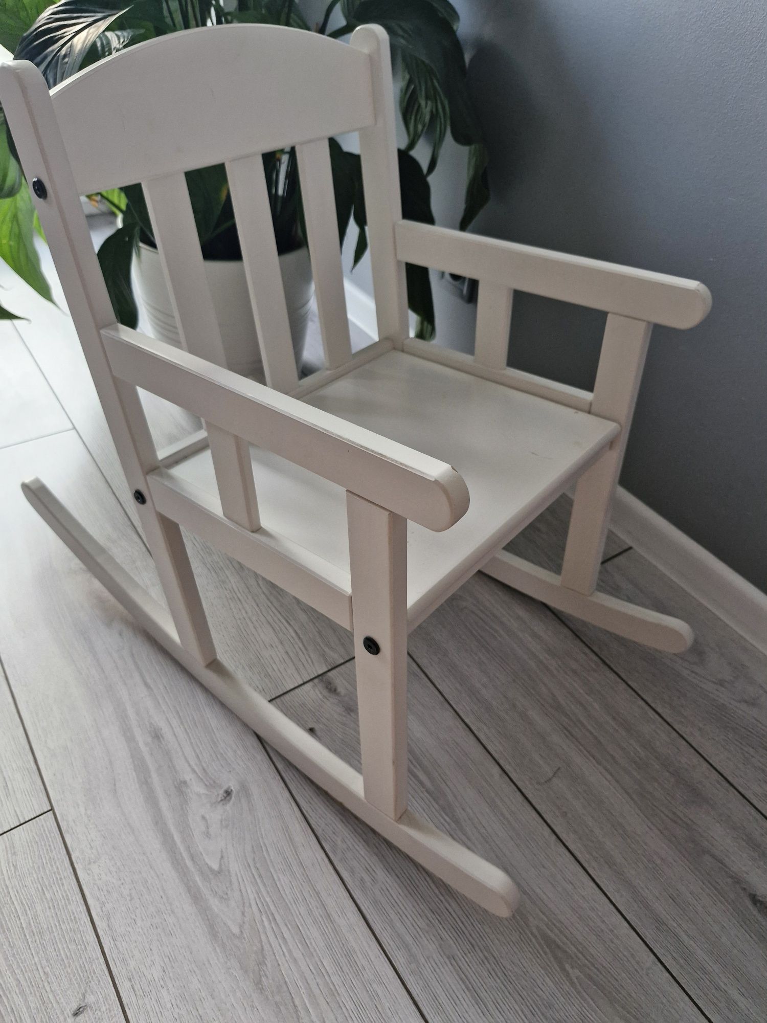 Krzesełko fotel bujany dla dziecka IKEA Sundvik