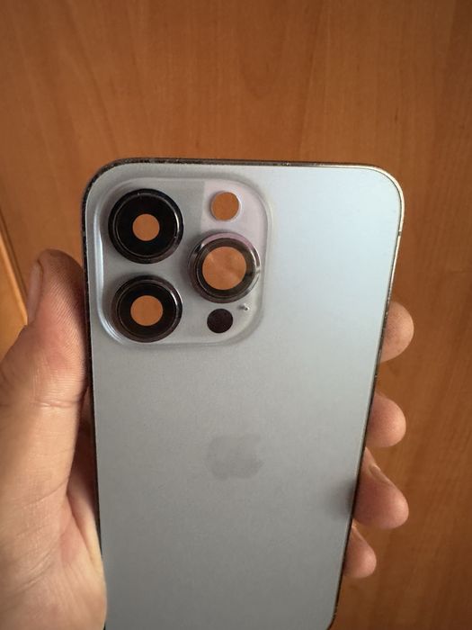 Корпус айфон 13про синий оригинал iphone 13pro корпус панель стекло