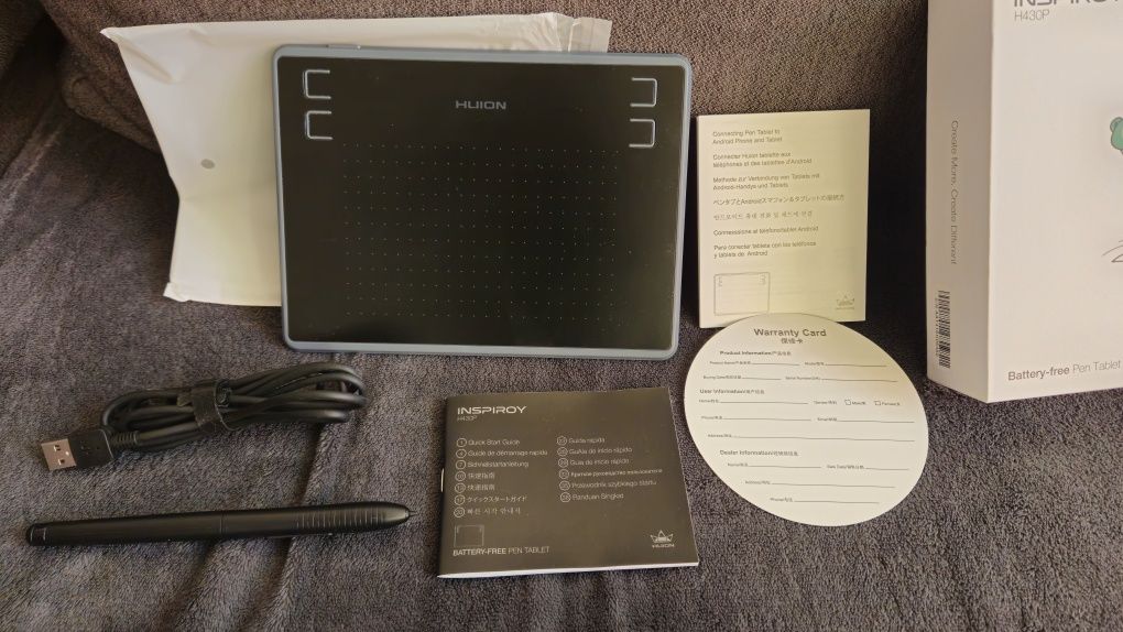 Tablet graficzny Huion H430P