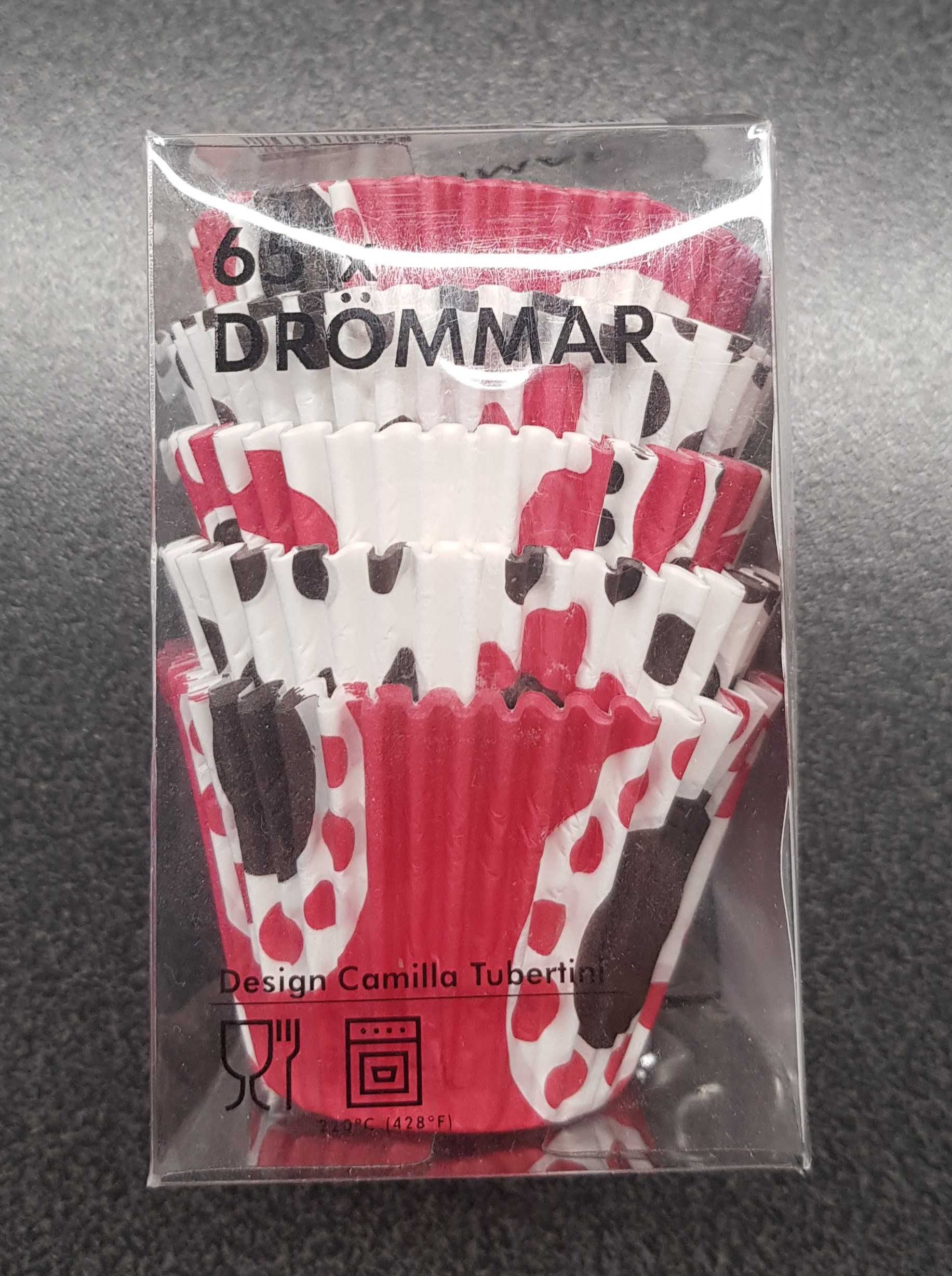 IKEA papierowe foremki do muffinek DROMMAR