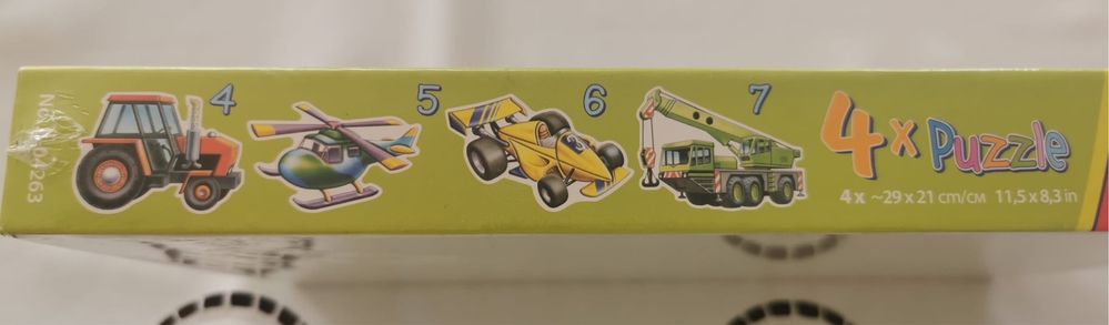 Nowe 4X Puzzle CASTORLAND 4*5*6*7