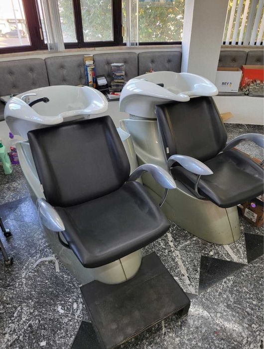 rampa de lavagem de cabelo como nova!