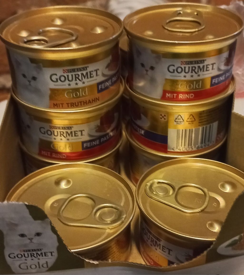 Karma mokra dla kota gourmet