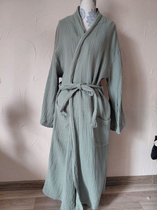 Szlafrok  damski H&M 100 % bawełna