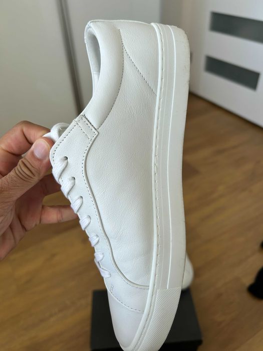 Massimo Dutti nowe męskie skórzane buty sneakers