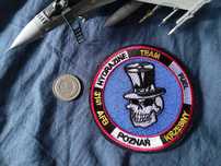 Naszywka Hydrazine Fuel Team F-16 31 Baza Lotnictwa Taktycznego
