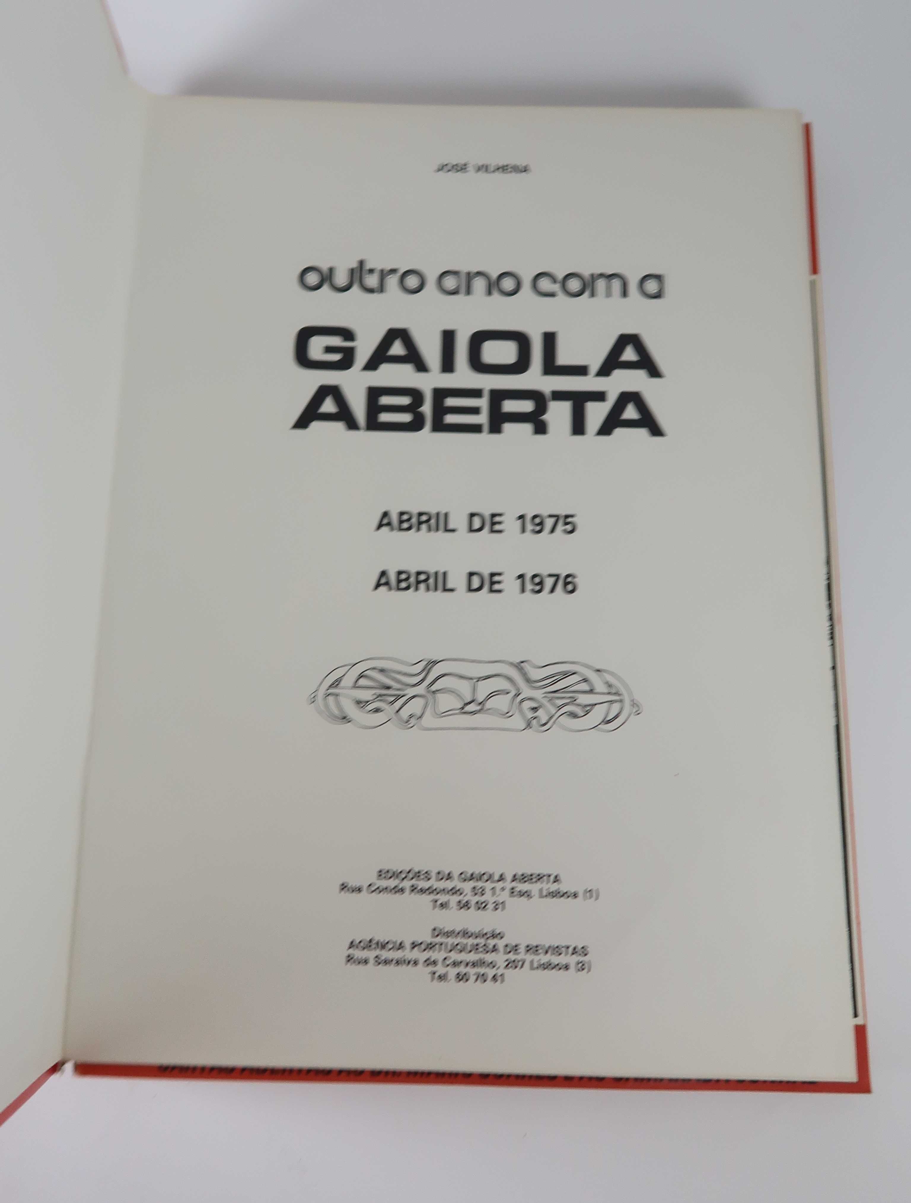 Gaiola Aberta - José Vilhena Volumes I e II (30 revistas)