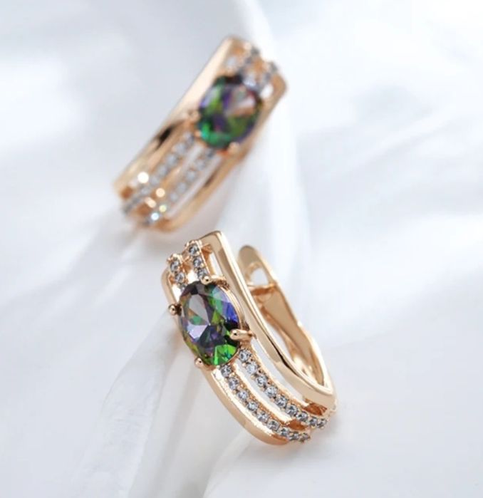 WYPRZEDAŻ!!! Złote kolczyki 585 WYPRZEDAŻ