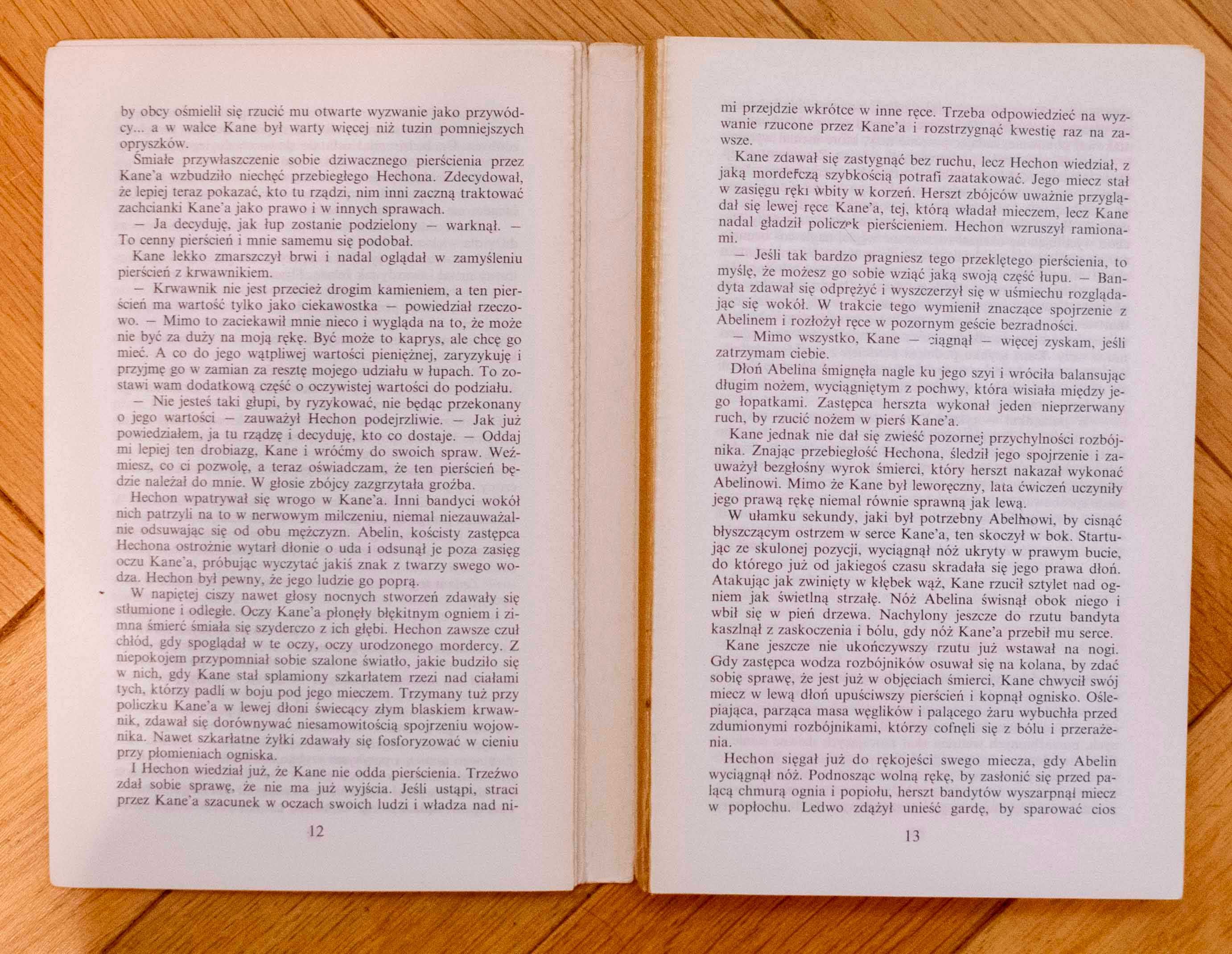 Krwawnik Karl Edward Wagner Kane 2 Fantastyka Phantom Press 1991