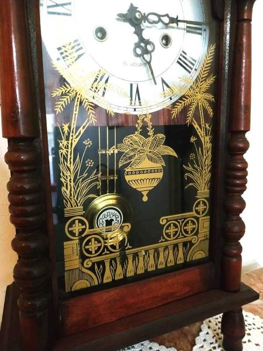 Bonito Relógio de Parede Francês Banyar "15 Jours"